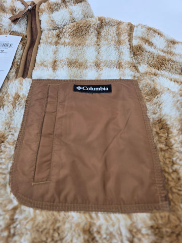 Columbia West Bend™ 1.4 Zip II Camel Brown Herringplaid M