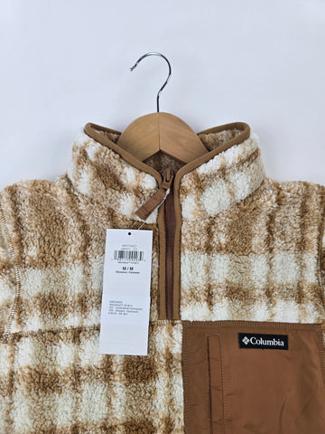 Columbia West Bend™ 1.4 Zip II Camel Brown Herringplaid M