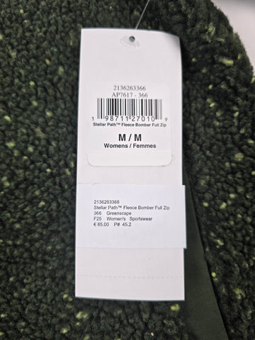 Columbia Stellar Path™ Fleece Bomber Full Zip Greenscape M