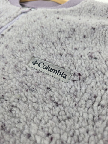 Columbia Stellar Path™ Fleece Bomber Full Zip Lavender Pearl. Shale Purple M