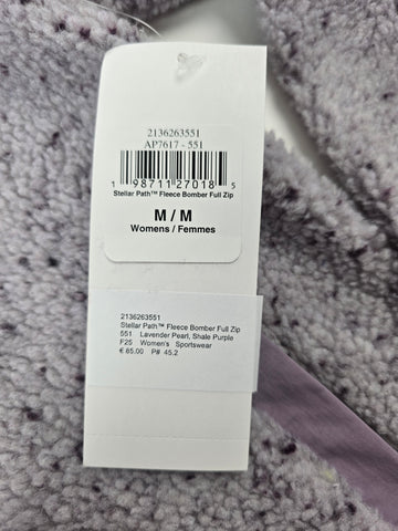 Columbia Stellar Path™ Fleece Bomber Full Zip Lavender Pearl. Shale Purple M