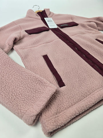 Columbia Juniper Peak™ Full Zip Fleece Eraser Pink. Rich Wine M