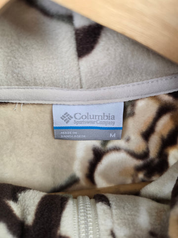 Columbia Sequoia Grove™ Printed Half Zip Dark Stone Blossoming M