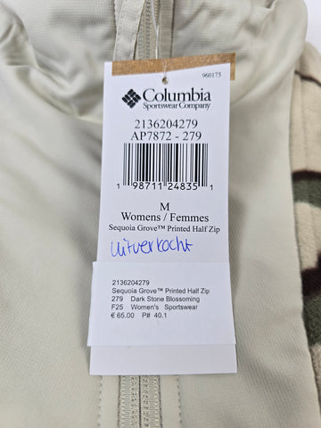 Columbia Sequoia Grove™ Printed Half Zip Dark Stone Blossoming M