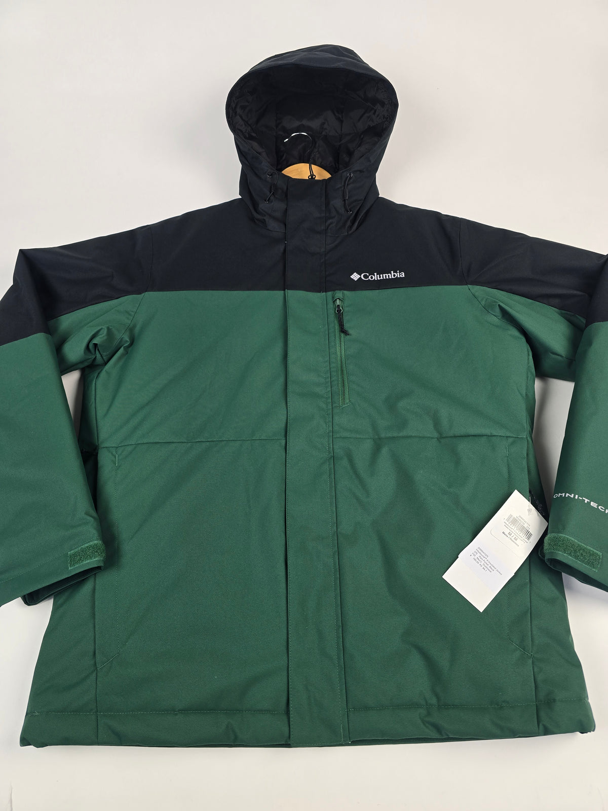 Columbia Hikebound™ II Insulated Jacket Rain Forest. Black M
