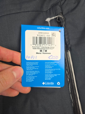 Columbia Point Park™ Interchange Jacket Black M
