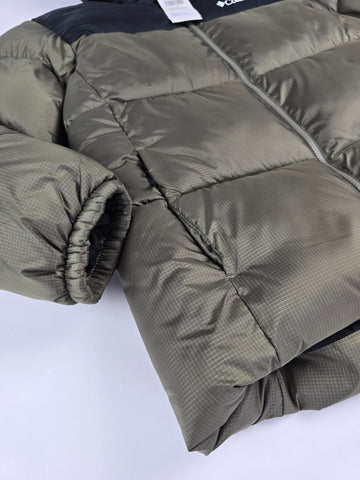 Columbia Puffect™ Hooded Jacket Stone Green M