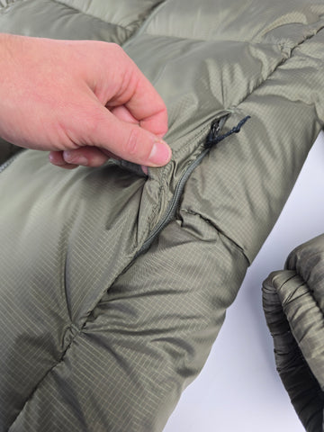 Columbia Puffect™ Hooded Jacket Stone Green M