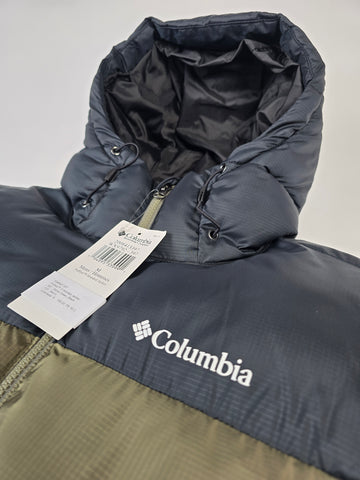 Columbia Puffect™ Hooded Jacket Stone Green M