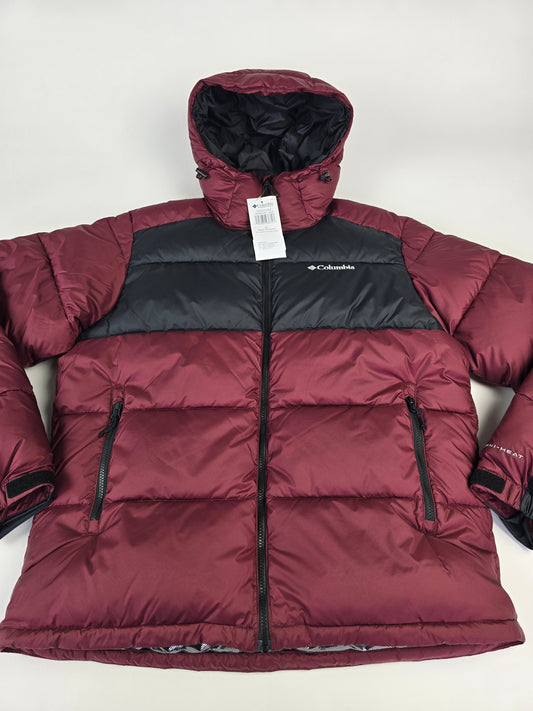 Columbia Pike Lake™ II Hooded Jacket Rich Wine. Black M
