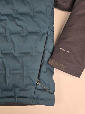 Columbia Grand Trek™ III Down Hooded Jacket Everblue. Shark M