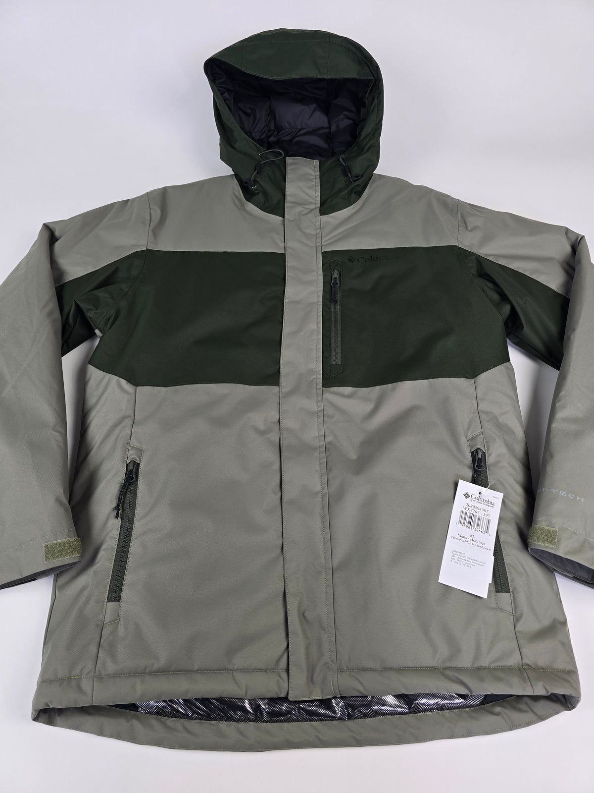 Columbia Tipton Peak™ III Insulated Jacket Stone Green. Gr M