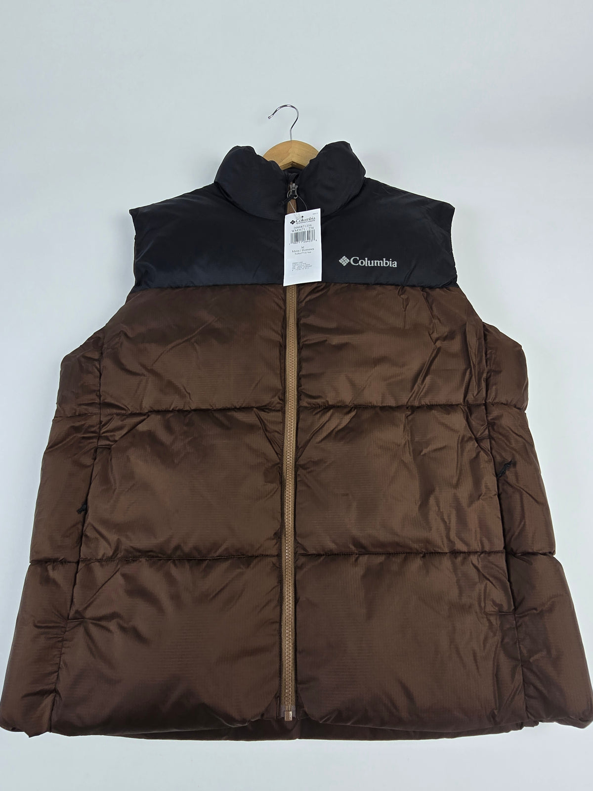 Columbia Puffect™ III Vest Tobacco. Black M