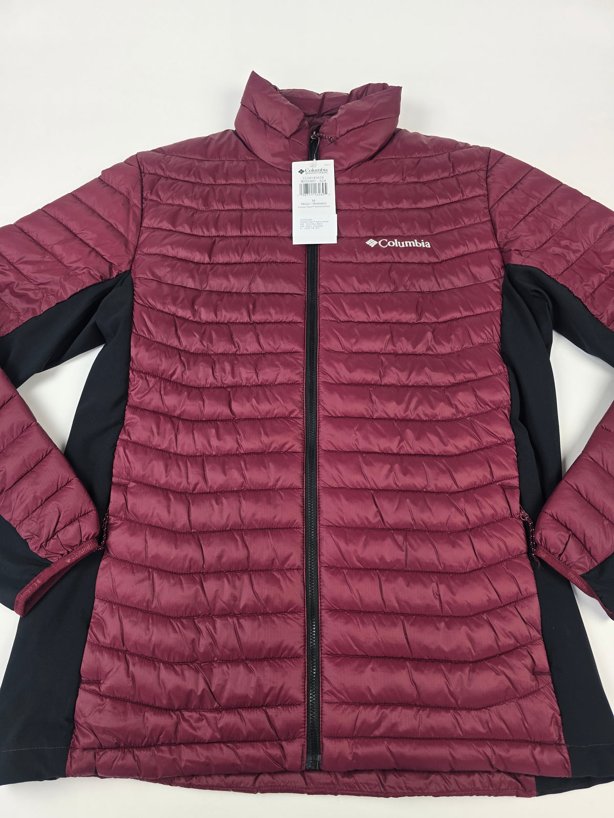 Columbia Powder Pass™ Hybrid Jacket Rich Wine. Black M