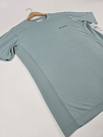 Columbia Zero Rules™ Light SS Crew Crushed Blue M