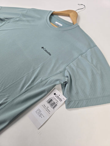 Columbia Zero Rules™ Light SS Crew Crushed Blue M
