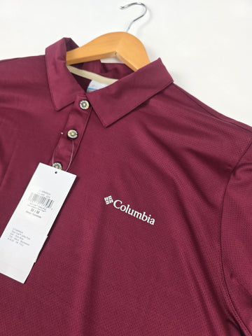 Columbia Tech Trail™ Utility Polo Rich Wine M