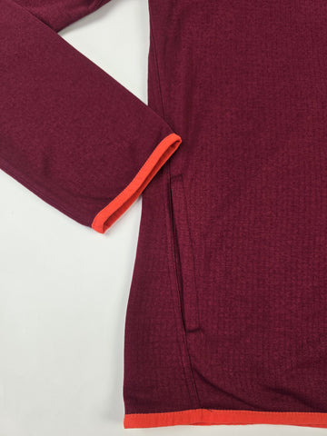 Columbia Essential Hike™ Grid Fleece Full Zip Rich Wine M