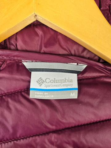 Columbia Powder Pass™ II Hybrid Hooded Jacket Rich Wine S