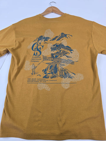 Columbia CSC™ Heritage Graphic Tee Maple Sugar Heritage Mini Heren M