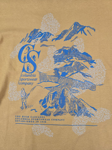 Columbia CSC™ Heritage Graphic Tee Maple Sugar Heritage Mini Heren M