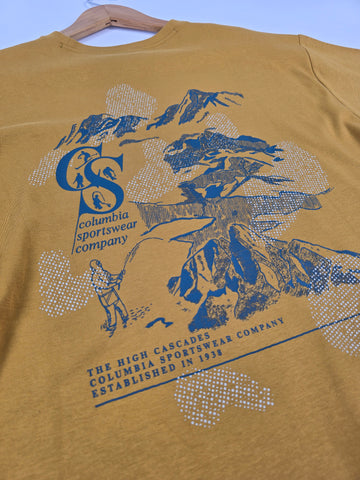 Columbia CSC™ Heritage Graphic Tee Maple Sugar Heritage Mini Heren M