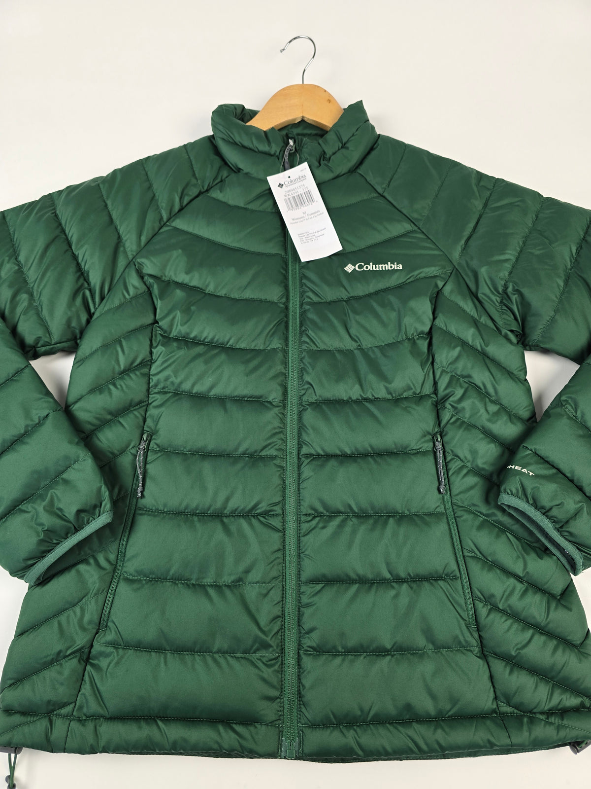 Columbia Powder Lite™ II Full Zip Jacket Rain Forest Dames M