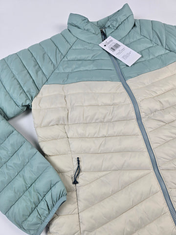 Columbia Powder Pass™ Jacket Dark Stone. Crushed Blue Dames M