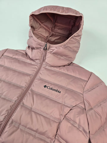 Columbia Lake 22™ II Down Hooded Jacket Eraser Pink Dames M