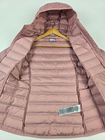 Columbia Lake 22™ II Down Hooded Jacket Eraser Pink Dames M