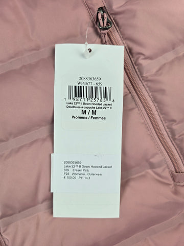 Columbia Lake 22™ II Down Hooded Jacket Eraser Pink Dames M