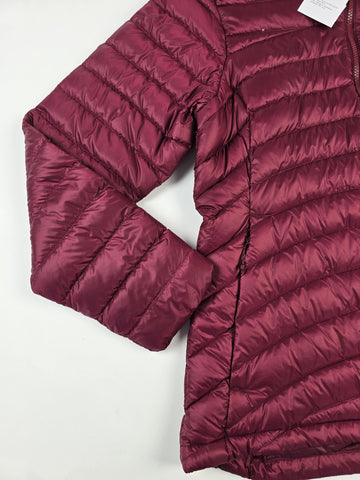 Columbia Corelite™ Down Hooded Jacket Rich Wine Dames M