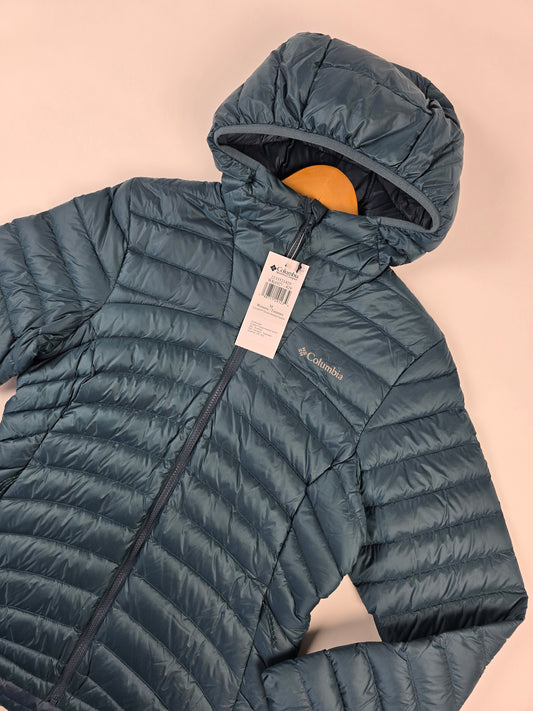 Columbia Corelite™ Down Hooded Jacket Everblue Dames M
