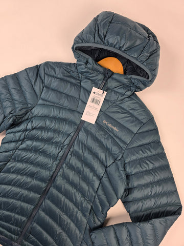 Columbia Corelite™ Down Hooded Jacket Everblue Dames M