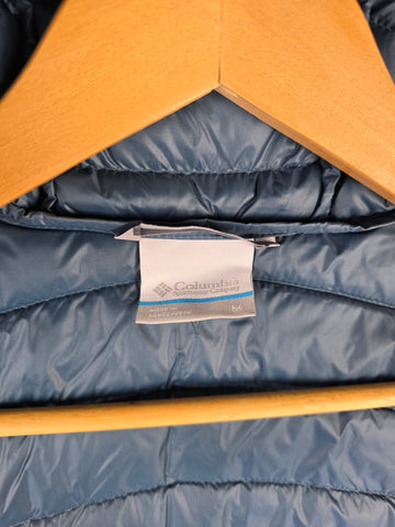Columbia Corelite™ Down Hooded Jacket Everblue Dames M