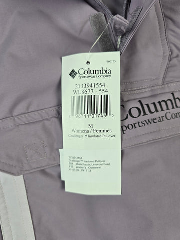 Columbia Challenger™ Insulated Pullover Shale Purple. Lavender Pearl Dames M