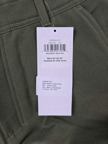 Columbia Black Mesa™ Warm Pant Stone Green Heren M