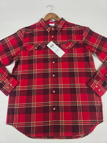 Columbia Flare Gun™ Stretch Flannel Mtn Red Trails Edge Plaid Heren M