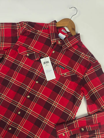 Columbia Flare Gun™ Stretch Flannel Mtn Red Trails Edge Plaid Heren M