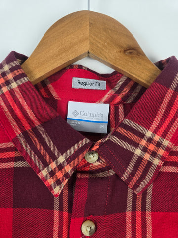 Columbia Flare Gun™ Stretch Flannel Mtn Red Trails Edge Plaid Heren M