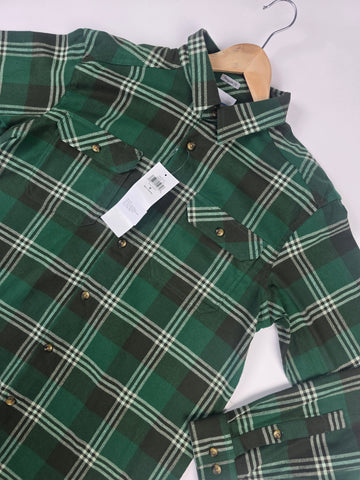 Columbia Flare Gun™ Stretch Flannel Rain Forest Trails Edge Plaid Heren M