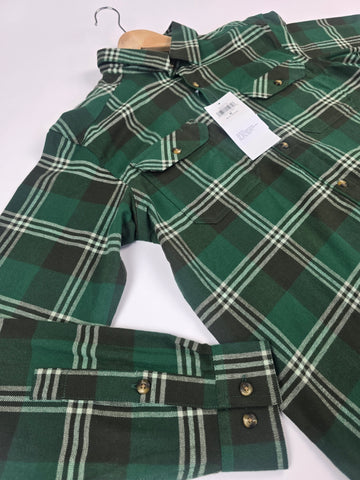 Columbia Flare Gun™ Stretch Flannel Rain Forest Trails Edge Plaid Heren M