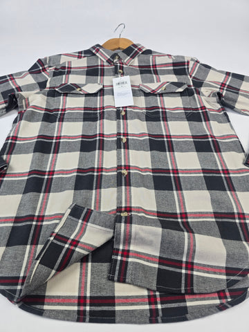 Columbia Flare Gun™ Stretch Flannel Dark Stone Trails Edge Plaid Heren M