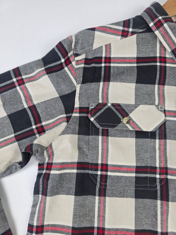 Columbia Flare Gun™ Stretch Flannel Dark Stone Trails Edge Plaid Heren M