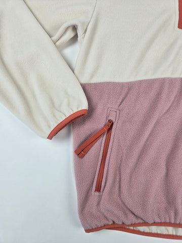 Columbia Sequoia Grove™ 1.2 Zip Fleece Chalk. Eraser Pink. Tuscan Dames M