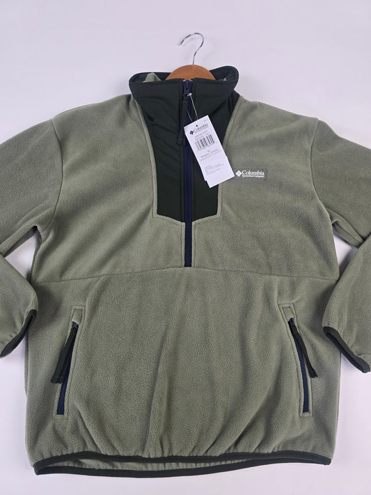 Columbia Sequoia Grove™ 1.2 Zip Fleece Stone Green. Greenscape. Coll Navy Dames M