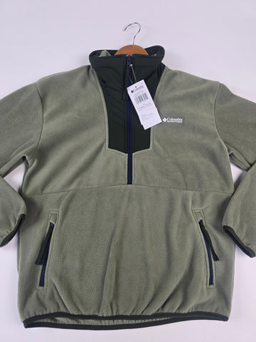 Columbia Sequoia Grove™ 1.2 Zip Fleece Stone Green. Greenscape. Coll Navy Dames M