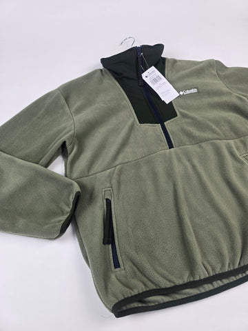 Columbia Sequoia Grove™ 1.2 Zip Fleece Stone Green. Greenscape. Coll Navy Dames M