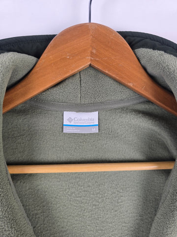 Columbia Sequoia Grove™ 1.2 Zip Fleece Stone Green. Greenscape. Coll Navy Dames M