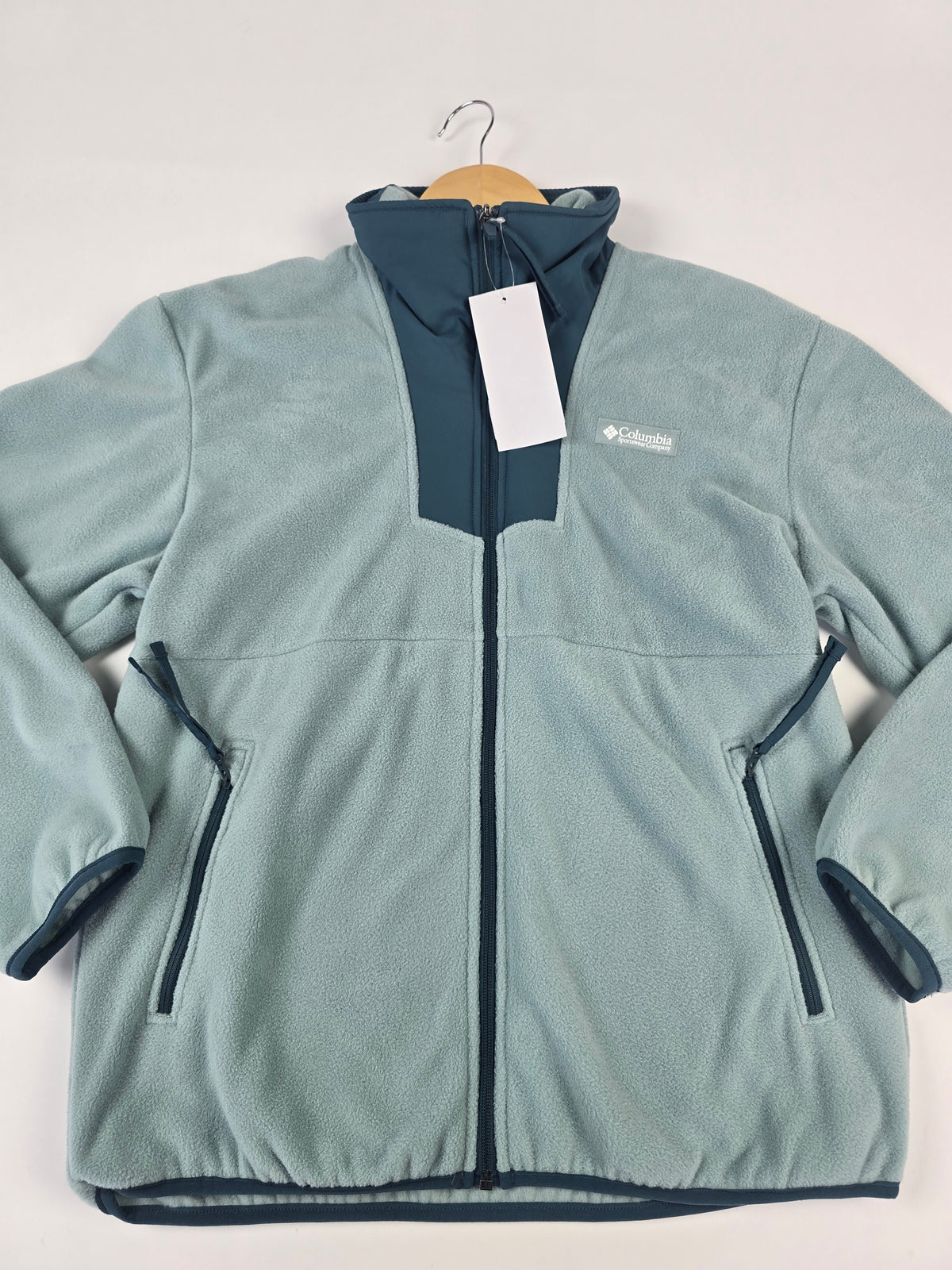 Columbia Sequoia Grove™ Full Zip Fleece Crushed Blue. Everblue Dames M